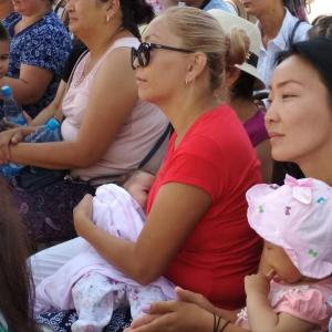 Неделя грудного вскармливания в Кыргызстане